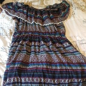 Off the shoulder dress